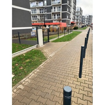 Стальной дорожный столбик CITY RAL7016