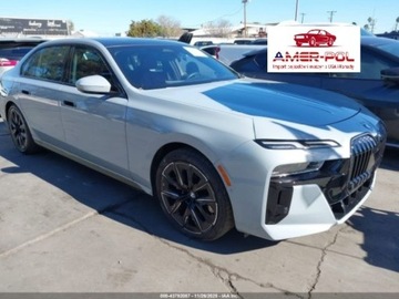 BMW Seria 7 G70 2024 BMW Seria 7 740i, 2024r., 3.0L 3.0 Benzyna 375KM