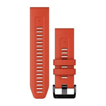 Garmin Paski do zegarka QuickFit 26 - Flame Red Silicone (010-13117-04)