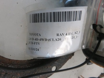 PLOVÁK TOYOTA RAV 4 II 2.0 D-4D