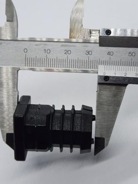 10 ШТ. ЗАГЛУШКА С РЕЗЬБОЙ М6, ПРОФИЛЬ 25X25