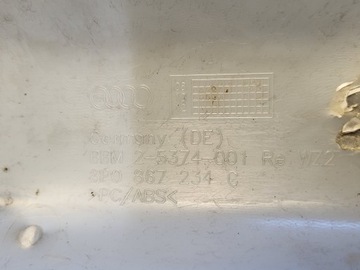 КРЫШКА СТОЙКИ A ОБИВКА ПЕРЕДНЕЙ СПРАВА AUDI A3 8P SLINE BLACK OE