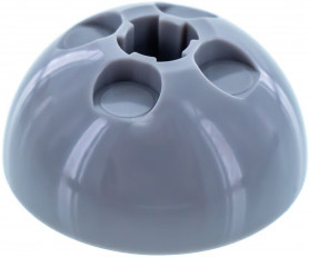 LEGO C. Szary Cylinder Kopuła Donica 3x3 44359 DBG