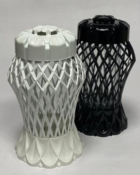 гламурный фонарь-свеча CARO LARGE 37см белый новый