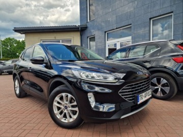 Ford Kuga III SUV 2.0 EcoBlue MHEV 150KM 2020 Ford Kuga 2.0 EcoBlue MHEV Titanium Ledy Navigacja, zdjęcie 10