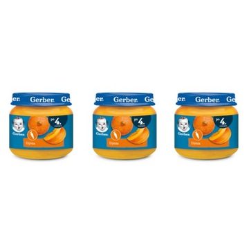GERBER Dynia 80g x 3 sztuk