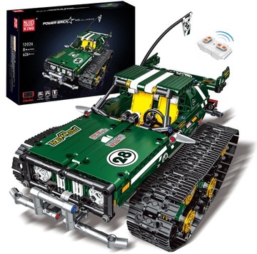Klocki Mould King 13026 wyścigówka auto sterowany 626 elementów TECHNIC