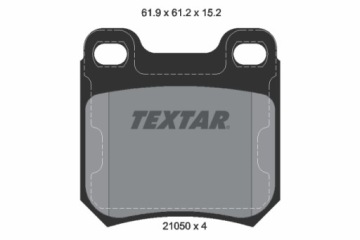 ТОРМОЗНЫЕ КОЛОДКИ TEXTAR ЗАДНИЕ OPEL OMEGA B VECTRA B