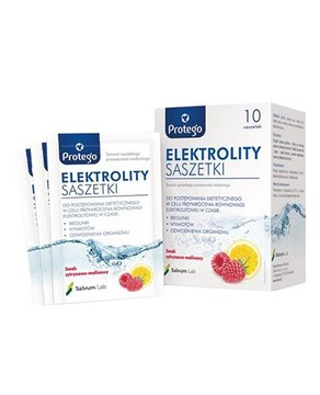 Protego Elektrolity o smaku cytrynowo - malinowym