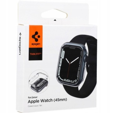 Чехол для Apple Watch 9/8/7 45 мм Spigen Thin, чехол