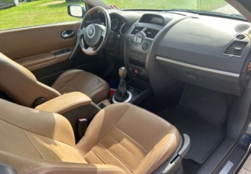 Renault Megane II Cabrio 2.0 i 16V 135KM 2006 Renault Megane Skora, Panorama, Klimatronik, Podgrzewane Fotele, Zarejestr, zdjęcie 7