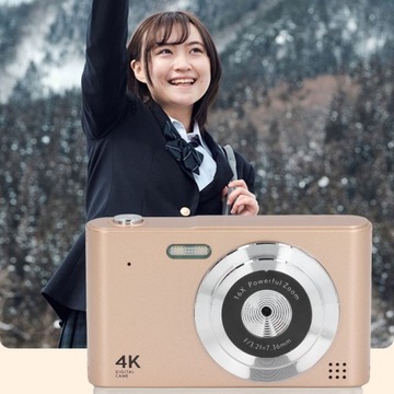 HD Cyfrowy aparat Vintage 4K 2.4 cale 48MP 16x Zoom Non Shake do 3E
