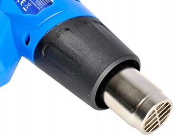 ЭЛЕКТРИЧЕСКАЯ ТЕПЛОВАЯ ПИСТОКА 2000ВТ, 3 ШЕСТЕРНИ, РЕГУЛИРУЕМЫЕ ФОРСУНКИ