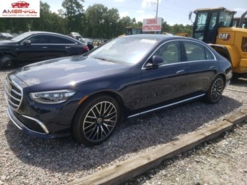 Mercedes Klasa S W223/V223 2024 Mercedes-Benz Klasa S 580 4Matic 2024 4.0 Benzyna 496KM