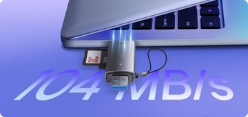 АДАПТЕР BASEUS СЧИТЫВАНИЕ КАРТ ПАМЯТИ microSD SD TF USB 3.0 USB-C TYPE-C OTG