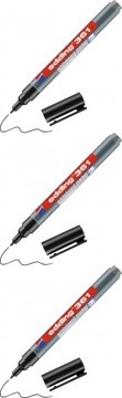 Marker suchościeralny EDDING 361 czarny x3
