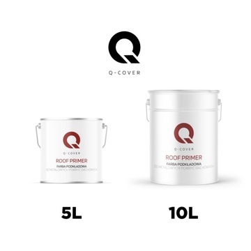 FARBA PODKŁADOWA DO DACHU METALOWEGO WIŚNIOWY RAL 3009 10L MAT