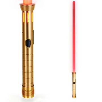 SOLAARI - KA-YOGEN miecz świetlny - Gold Elite - LED RGB Dżwięki Złoty