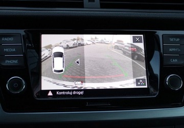 Skoda Fabia III Hatchback Facelifting 1.0 TSI 95KM 2020 Skoda Fabia 1.0 TSI 95KM M5 Ambition Czujniki parkowania SmartLink SalonPL, zdjęcie 19