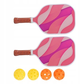 Zestaw Pickleball Zestaw wiosła i piłek z