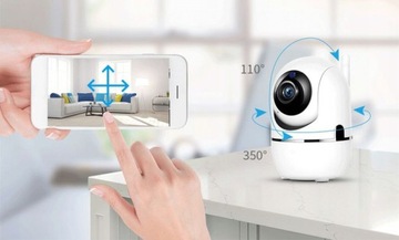 PTZ-КАМЕРА ДЛЯ ДОМАШНЕЙ ОХРАНЫ FullHD WiFi