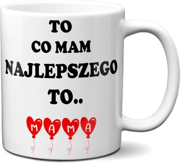 SUPER KUBEK DLA MAMY NAJLEPSZA SERCA + IMIĘ