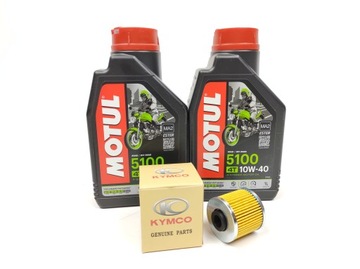 KYMCO NEW DOWNTOWN X-TOWN olej MOTUL 2L + filtr