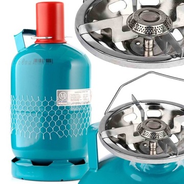 BUTLA + KUCHENKA GAZOWA TURYSTYCZNA 5KG +180MM