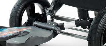 РЕГУЛИРОВКА ПЛАТФОРМЫ BUMPRIDER ДЛЯ КАЖДОЙ ЧЕРНОЙ КОЛЯСКИ