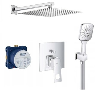 Zestaw podtynkowy z bat. Grohe Eurocube 30 cm