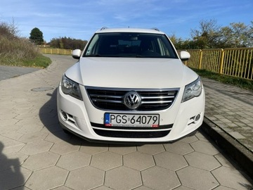 Volkswagen Tiguan I SUV 2.0 TDI CR DPF 140KM 2010 Volkswagen Tiguan 2.0TDI 4x4 Zarejestrowany DSG, zdjęcie 1