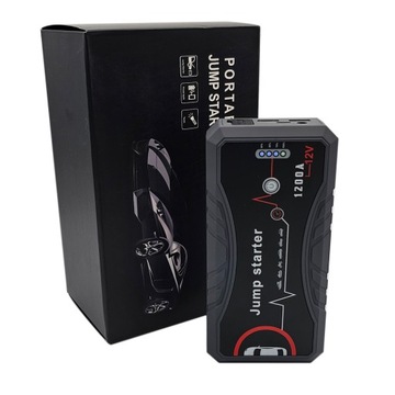 ЗАПУСК POWERBANK STARTER BOOSTER CAR JUMP STARTER 1200A ЖК-дисплей + ЗАРЯДНОЕ УСТРОЙСТВО