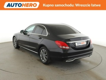 Mercedes Klasa C W205 Limuzyna 180 156KM 2016 Mercedes C 180 półskóra navi klima auto, zdjęcie 3
