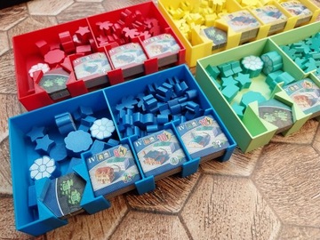 Nucleum - Вставка, органайзер Colorful - зеленый