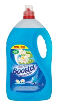 BOOSTER płyn do płukania Soft Water Lily 4,3L GOLD DROP
