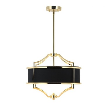Lampa wisząca STESSO GOLD NERO S czarno-złota