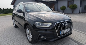 Audi Q3 I SUV 2.0 TDI 140KM 2014 Audi Q3 2.0TDI 140km S-line Skory Navi Panorama Kamera Bezwypadkowa Gwaran, zdjęcie 3