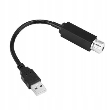 Mini USB LED Car Auto Atmosfera Projektor Lampa+