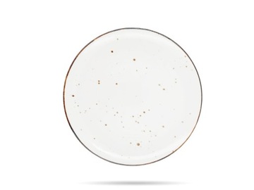 Talerz płytki 28 cm Cottage White BOGUCICE