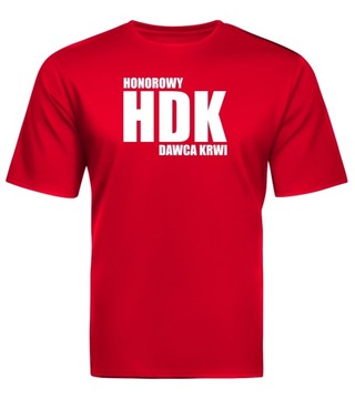 Koszulka HONOROWY DAWCA KRWI rozmiar XXL