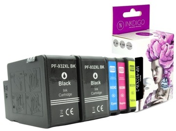 5x TUSZ DO HP 932 XL OFFICEJET 7110 7610 7612 7510