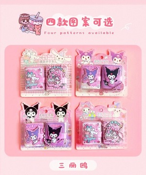4PCS Kuromi My Melody Cinnamoroll Hello Kitty