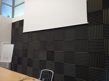 Акустические панели Звукоизоляционные стеновые клинья 1 м² квадратная губка из пенопласта 5 см