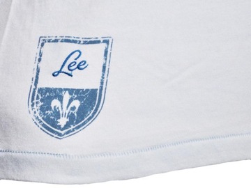 LEE t-shirt SLIM FIT blue RAGLAN TEE _ S