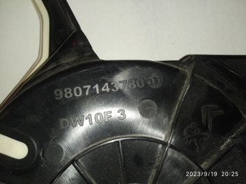 КРЫШКА РЕМНЯ 2.0 HDI 9807143780 PEUGEOT CITROEN