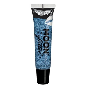 Brokatowy Hologr. Błyszczyk do Ust MOONGLOW Blue