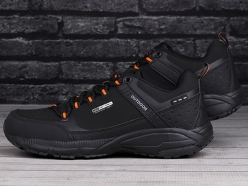 Buty męskie DK PREDATOR LOW 1096 BLK ORANGE M SOFTSHELL