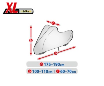 ВОДОНЕПРОНИЦАЕМЫЙ ВЕЛОСИПЕДНЫЙ ЧЕХОЛ ПРЕМИУМ XL