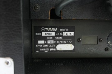 Гитарный усилитель YAMAHA G 100