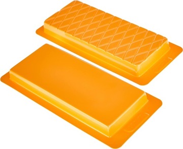 Ibili Zestaw foremek do pieczeni gładkiej/faliste 2 szt 23 x 10 x 2 cm